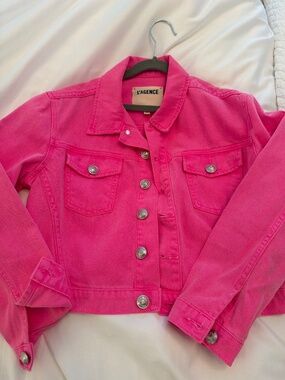 Bright pink Janelle Jean jacket